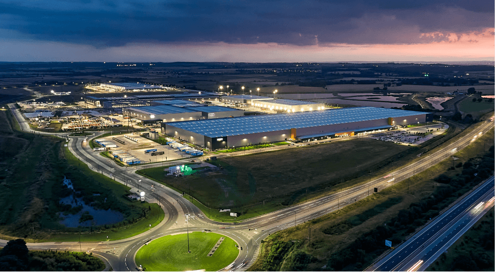 Aerial view of Verdion iPort, Doncaster