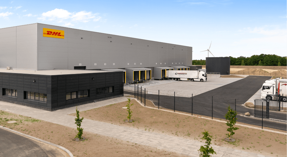 Warehouse Exterior DHL, Copenhagen